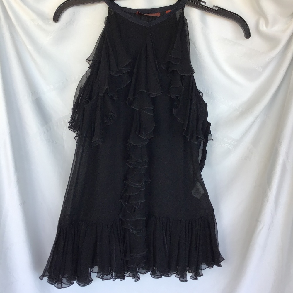 Authentic Missoni Sheer Ruffled Blouse - Picture 2 of 4